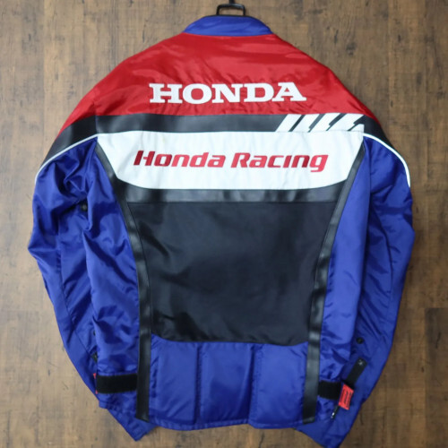 男の子向けプレゼント集結 HONDA Racing Jacket SIZE M Tricolor Protector Used VG F1