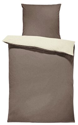 Winter Bettwäsche Doubleface Uni Wende kuschelig flauschig warm weich Fleece