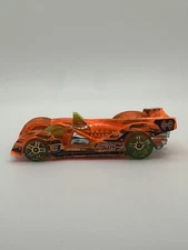 2020 Hot Wheels #48 X-Raycers #5/10 Hi-Tech Missile Translucent Orange