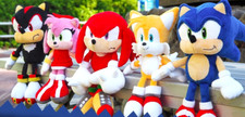 SENEI BOEKI Sonic The Hedgehog All Star Collection SEGA Plush Doll Set of 5