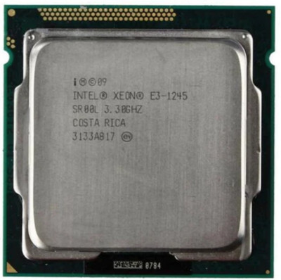 Intel Xeon E3-1245 3.3 GHz LGA1155 4 cores 8 threads SR00L CPU Processor 8 MB