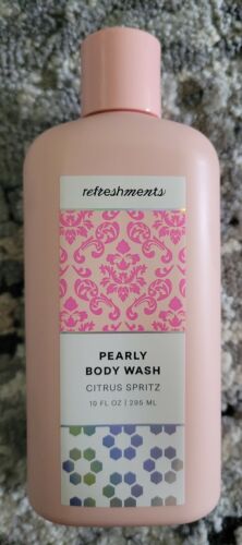 Rinfreshments Pearly Body Wash Citrus Spritz (10 fl oz) nuovo sigillato (vegano) - Foto 1 di 3