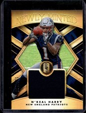 2019 Panini Gold Standard #NMM-19 N'Keal Harry Newly Minted Memorabilia #/199