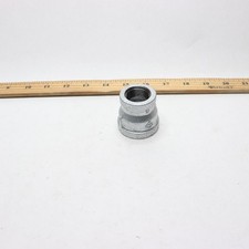 Threaded Coupling Fitting Malleable Iron Galvanized Zinc 1" x 3/4"