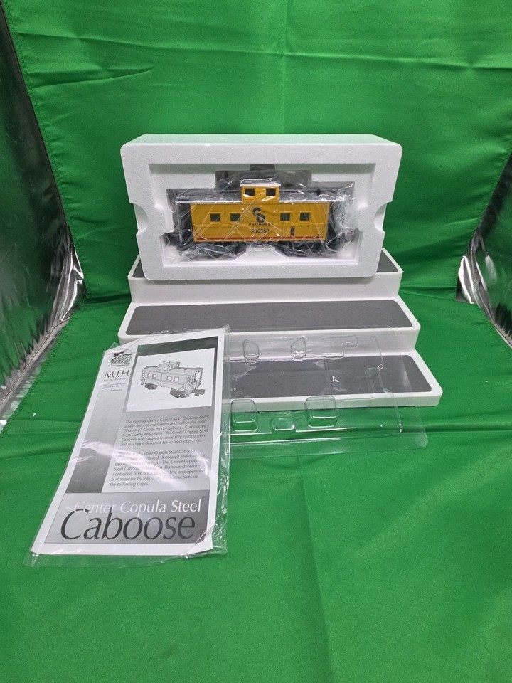MTH Trains Chesapeake & Ohio Steel Caboose Car 20 - 91057 Trains New In ...