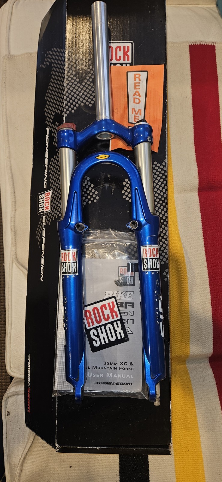 Rock Shox SID World Cup Dual Air 26" 1 1/8 Threadless  80mm  DSC/V-Br QR 9mm