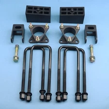 Leveling Lift Kit Front 3" Rear 2" Shock Ext For Frontier Equator 05-23 2WD 4WD