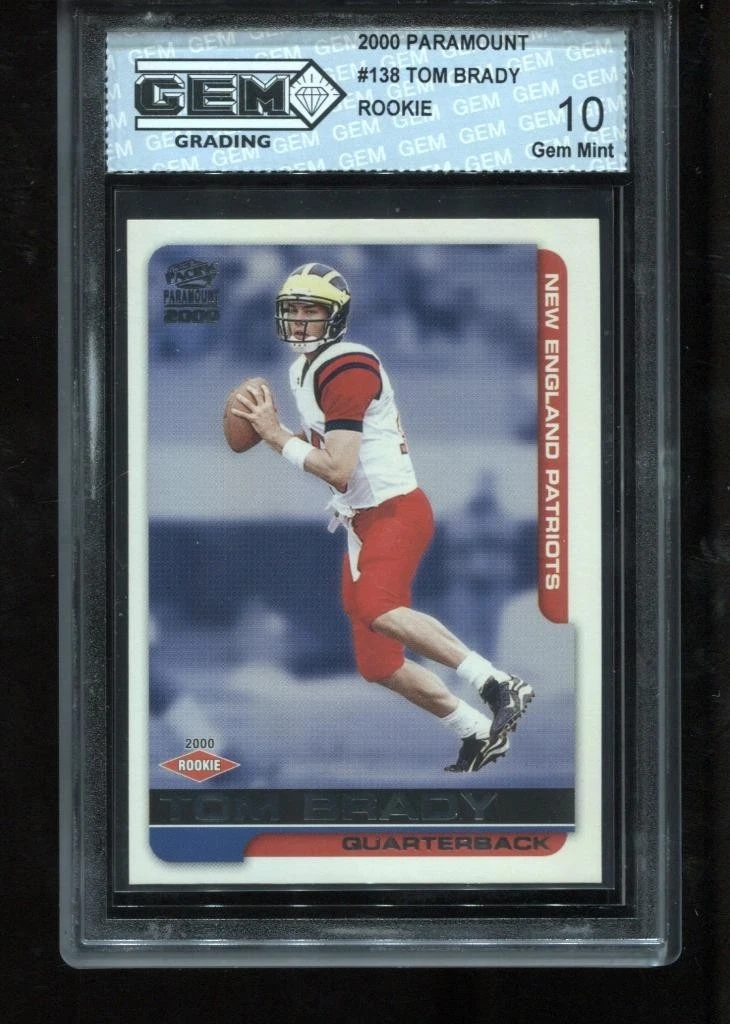 その他 TOM BRADY rc Tom Brady Football Pacific Rookie Sports Trading Cards