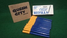 Box of New Old Stock Pilot Ink Pen Refills BLS-M Medium Ball Liner 12pcs