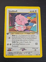 Snubbull 74/111 Neo Genesis 1st Edition Common
