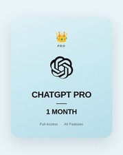 ChatGPT Pro - GPT-5.4 - 1 Month Account - 100...