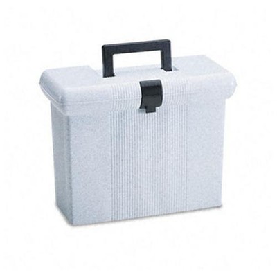 Esselte ESS41737 Portable File Box Granite 11x14x6.5 Plastic