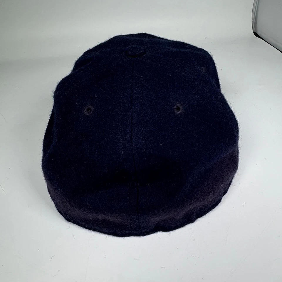 Vintage New York Yankees Hat Wool Mitchell & Ness Cooperstown MLB Leather Band - Image 3 of 4