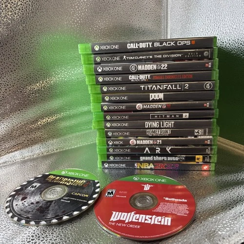 Lot of 16 Xbox One Games Bundle Mixed CIB & Disc Only