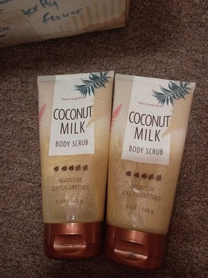 Bath And Body Works Coconut Milk Scrub X 2