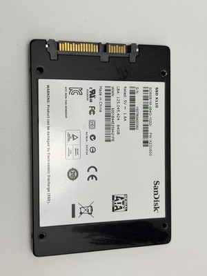 64GB SATA 2.5'' SSD - Mixed Brands Sent Randomly, Tested 100% Working, 1pc
