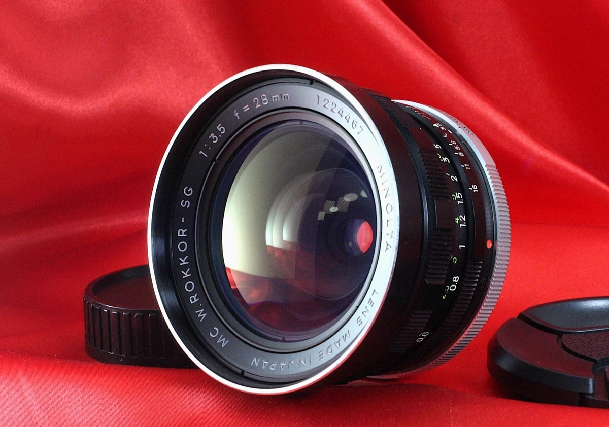 Minolta f/3.5 Camera Lenses 28mm Focal for sale | eBay