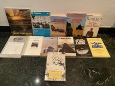Lotto 16 Libri su Ebraismo Ebrei Medio Oriente Sinai Entebbe Guerra Storia