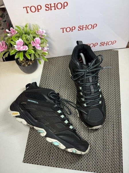 Women Merrell Boots Turquoise 38