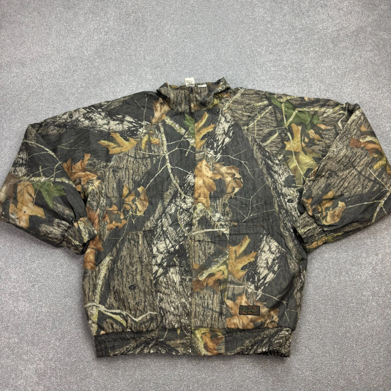 RealTree Jacket Adult Medium Brown Workwear Camo Hunting Insulated Coat Mens