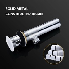 Brand New Chrome Sink Drain Assembly