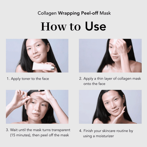 Collagen Wrapping Mask Elasticity Improving Hydrating Firming Peel Off 2.5 fl oz - Picture 8 of 8