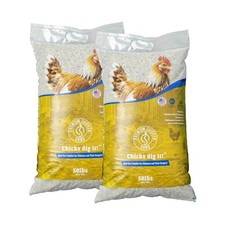 50 lbs 2-Pack   Dust-Free, Odor-Control Bedding for Chicken Coops, Nesti