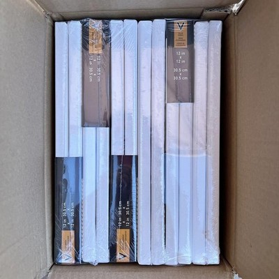 Artsmith Value Canvas 12x12 (Pack of 12)