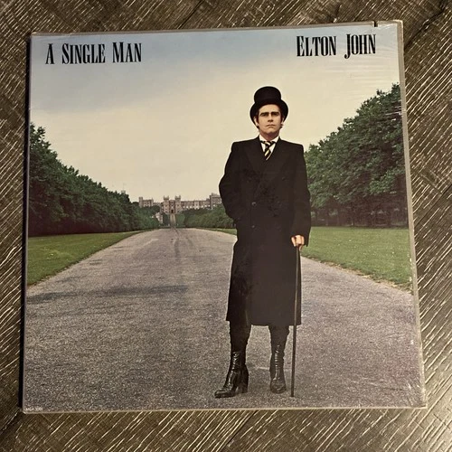 Elton John "A Single Man" Vinyl LP MCA Records Sealed Brand New 1978