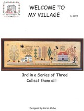 Rosewood Manor Designs/Karen Kluba  S-1292 Welcome To My Village