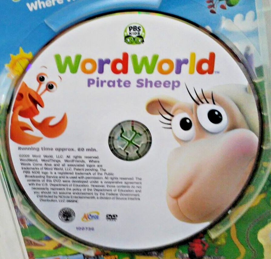 DVD WordWorld: Pirate Sheep (DVD, 2008, PBS Kids) 843501007365 | eBay