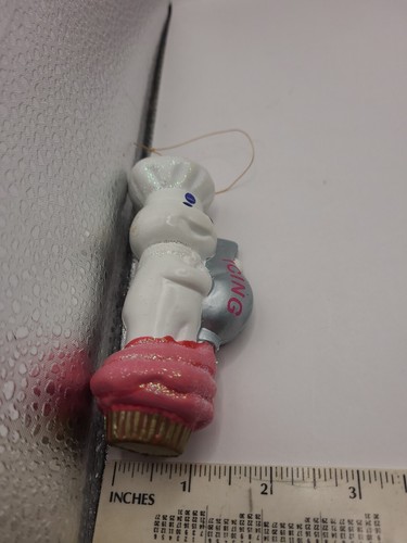 KURT ADLER PILLSBURY TEIGBOY Vintage 1998 2 Stück Weihnachtsschmuck gebraucht - Bild 5 von 9