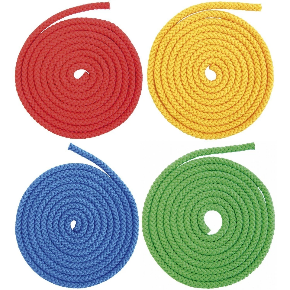 Springseil Hüpfseil Sprungseil Universalseil Rope Zugseil Kinder in 4 Farben TOP