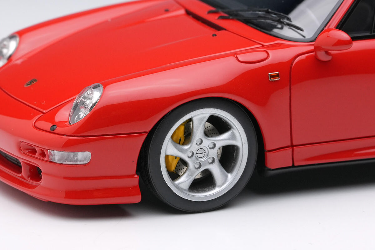 Make Up VM113G 1/43 Porsche 911 993 Turbo S 1996 Red Model