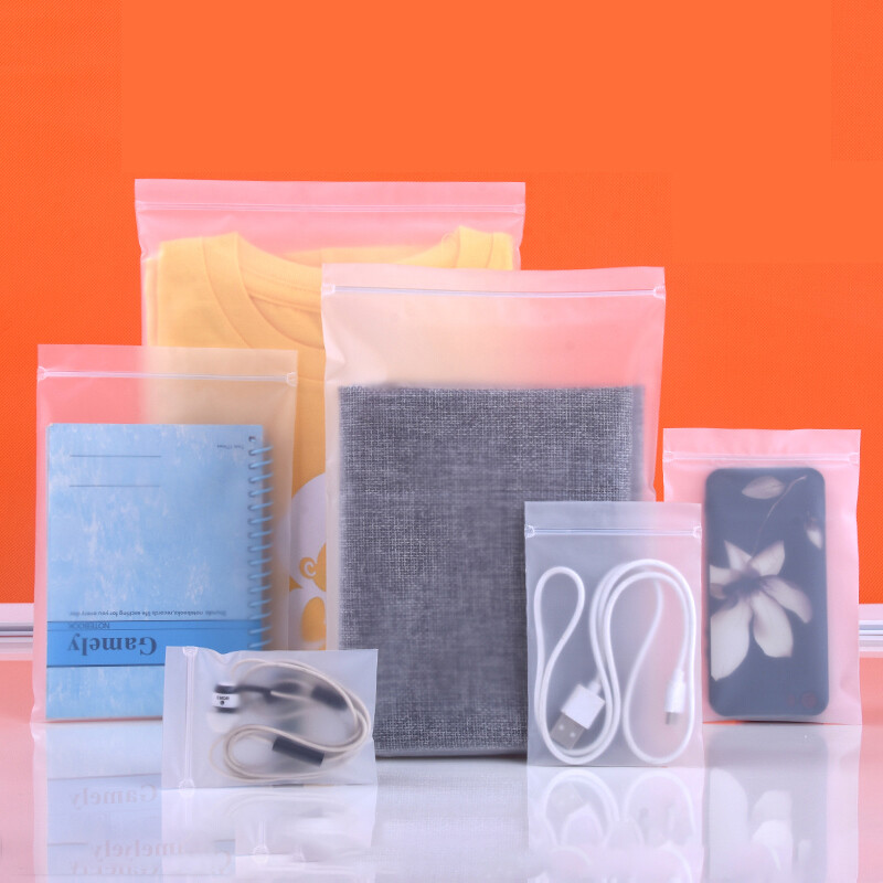 100 Grip Seal Bags Clear Small Plastic Bag Resealable Zip Lock Self