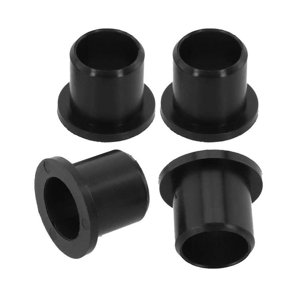 4 Boccole A Flangia In Nylon - Foro 6mm, OD 8mm, Lunghezza 25mm, Bianco, Autolubrificanti - Foto 7