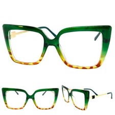 Women's Classic Vintage Retro Style Clear Lens EYE GLASSES Leopard Optical Frame