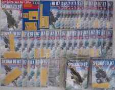 Hachette Stuka Ju 87 G2 Bausatz 1:16 Junkers Messing Baukasten Sturtzkampfbomber