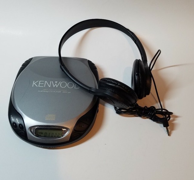 Vintage Kenwood DPC181 Portable Discman CD Player with Headphones 1997