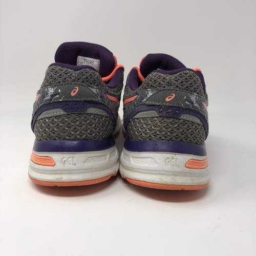 ASICS Women's Gel-Excite 4 Running Shoe Shark/Flash Coral/Parachute Purple 6.5 - Picture 4 of 9