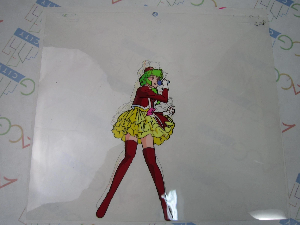 Idol Angel Yokoso Yoko Kyoko Hoshihana Anime Original Production Cel Celluloid B