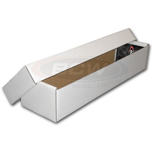 1x BCW Card Storage Box Cardboard 800ct 2-PIECE 1-BX-802 - Afbeelding 1 van 3