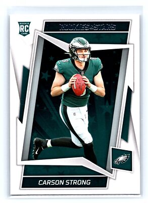 2022 Rookie & Stars #106 Carson Strong Rookie  Eagles Mint