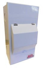 4 MODULE METAL IP30 DISTRIBUTION BOX FOR TIMERS, MCB, DIN RAIL