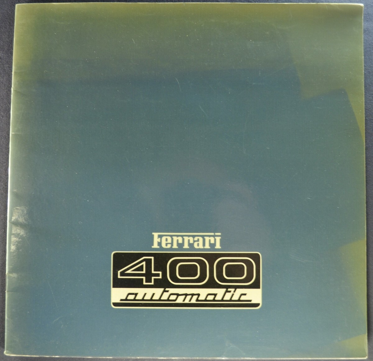 1976 Ferrari 400 Automatic Catalog Brochure Nice Original 3 