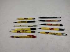 Vintage Lot Of 11 Pfister Hybrids Illinois Advertising Mechanical Pencils