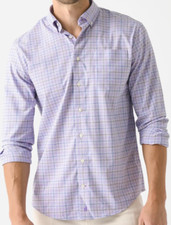 Johnnie-O Everest Mens S M L XL 2XL Button Sport Shirt Grape New Jupiter Hills