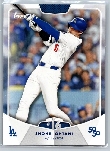 Topps Shohei Ohtani 50/50 Set Base Card - Home Run #16, Card #31