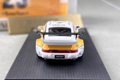 ミニカー Auroramode RWB964 VW-T1 trailer set Volkswagen T1 with Trailer and Toyota FT86 with Hoshino