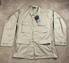 Propper ™ Tactical BDU Shirt Long Sleeve Tan Beige Men Size M/L Medium Long NWT